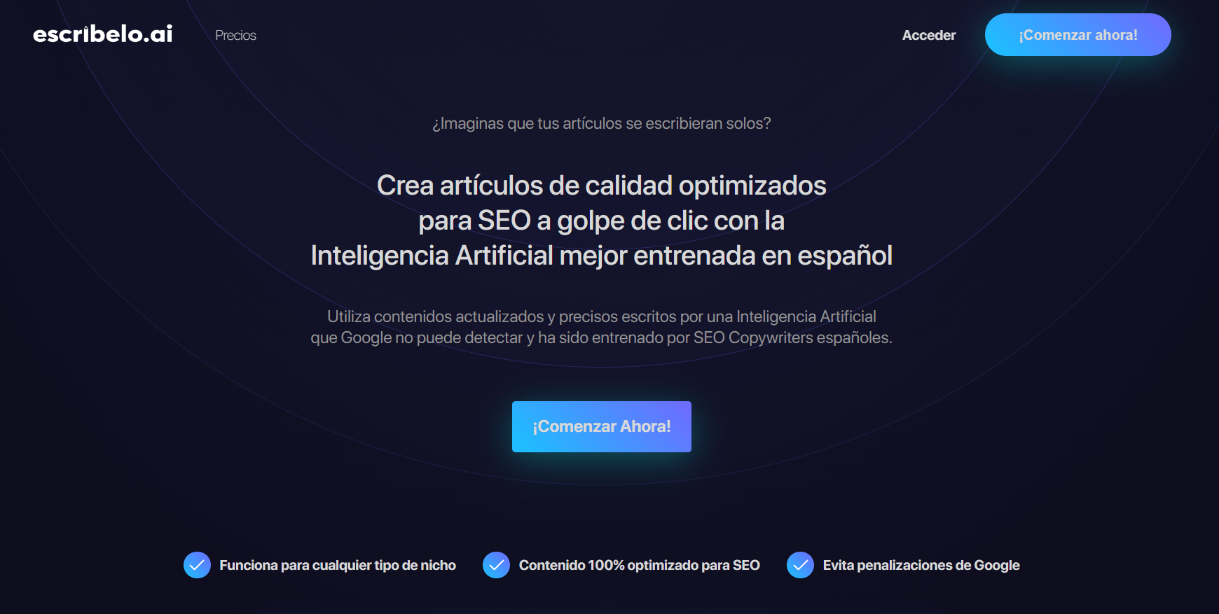 ejemplo escribelo inteligencia artificial ejemplo escribelo inteligencia artificial creación contenido