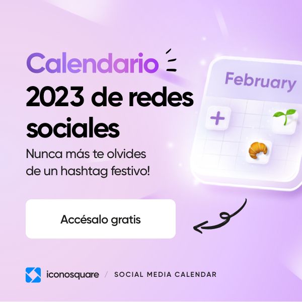 calendario rrss 2023 iconosquare