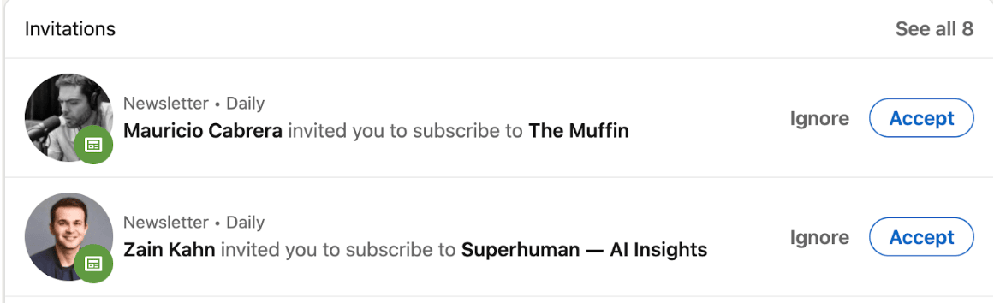 linkedin invitacion suscribirse newsletter linkedin invitacion suscribirse newsletter