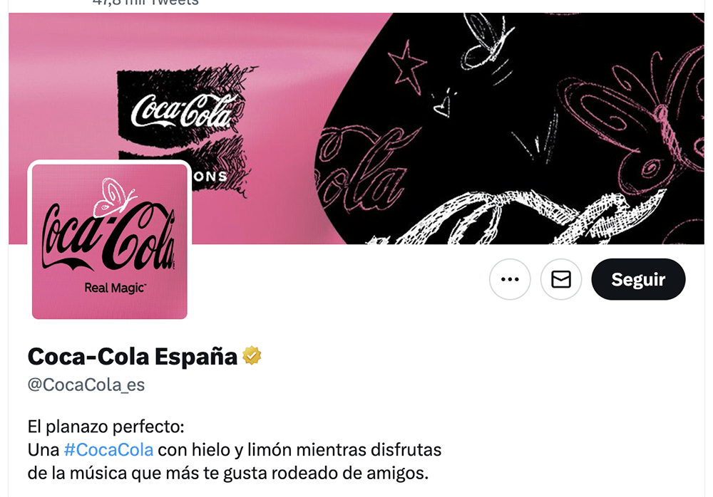 ejemplo twitter coca cola ejemplo twitter coca cola