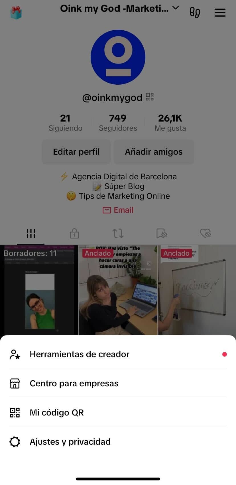 tiktok herramientas creador