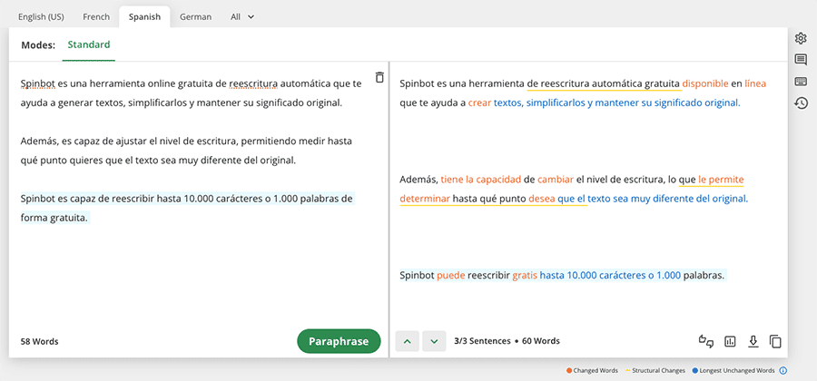spinbot herramienta de parafraseo