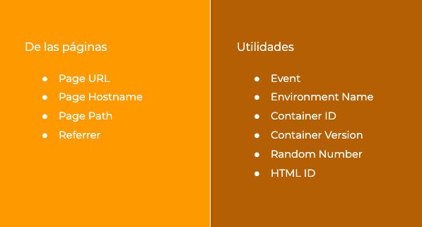 variables google tag manager