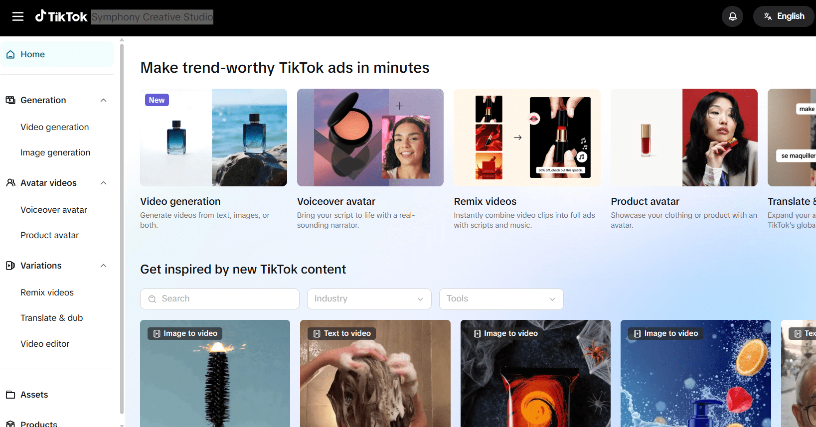 crear una campaña en tiktok Tiktok Symphony