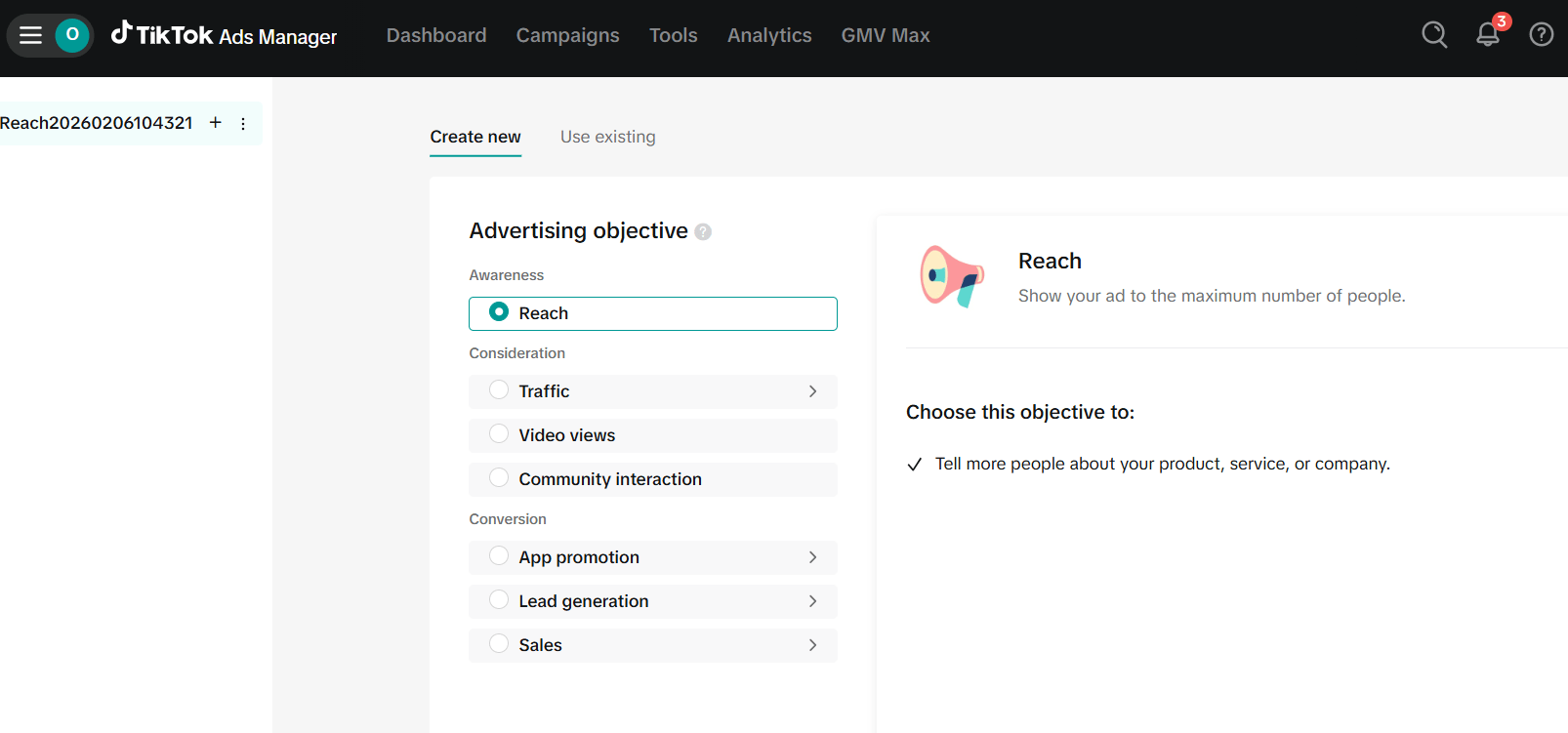 crear una campaña_paso 2 tiktok crear una campaña_paso 2 tiktok