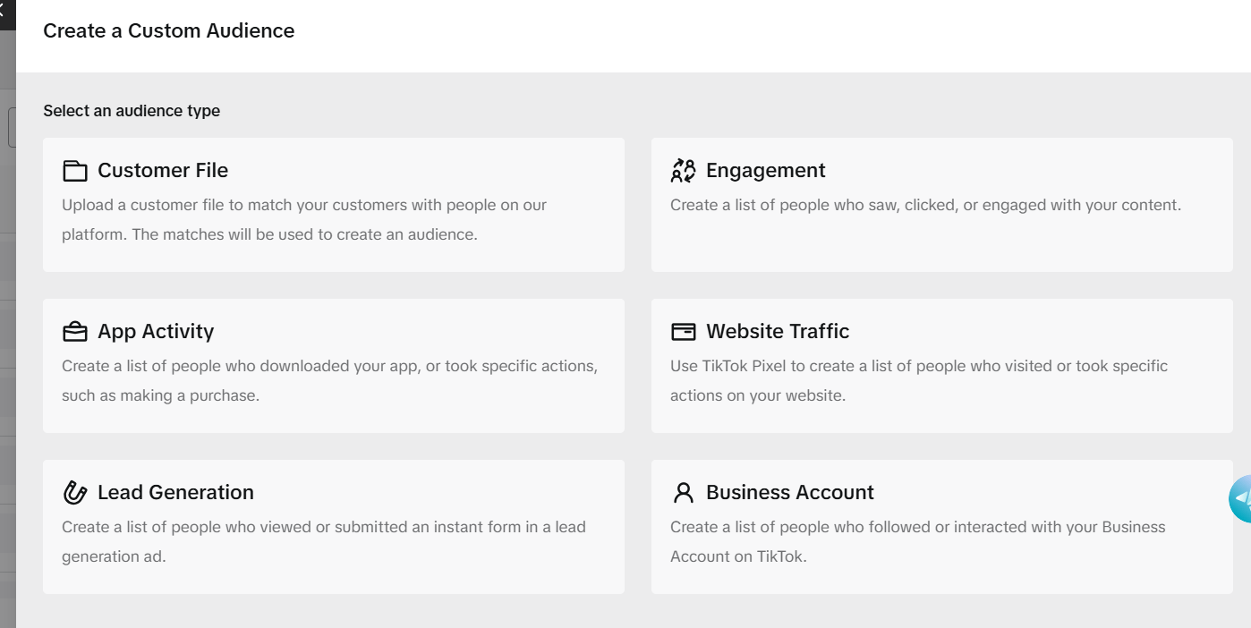 crear una campaña tiktok audiencia personalizada crear una campaña tiktok audiencia personalizada