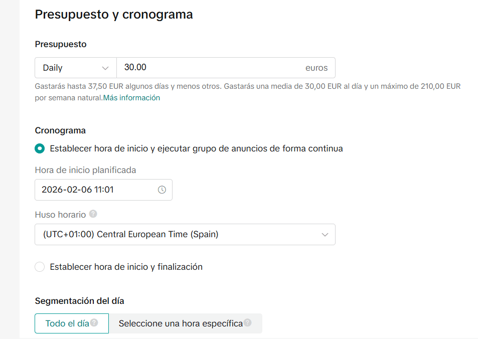 crear una campaña tiktok presupuesto y cronograma crear una campaña tiktok presupuesto y cronograma