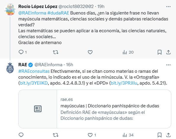 RAE ejemplo buen engagement