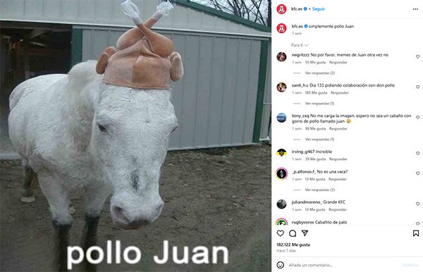 kfc españa ejemplo buen engagement