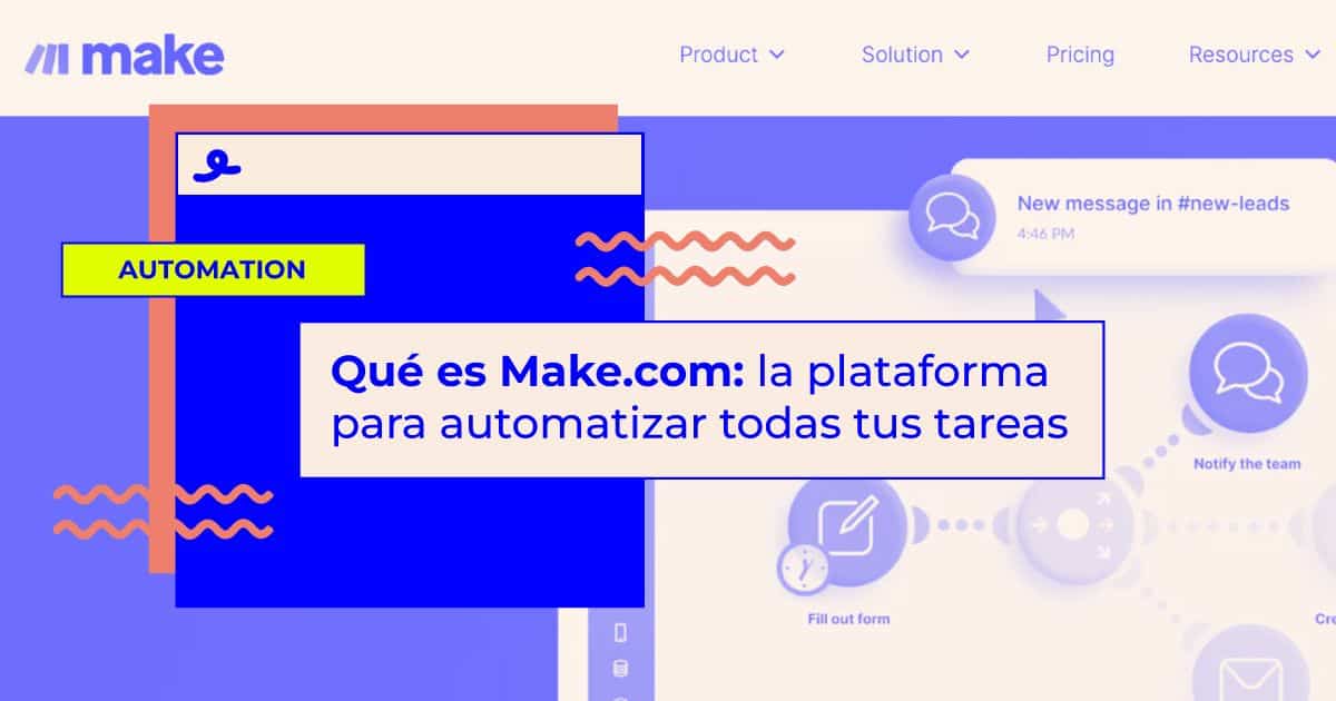 herramienta automation make.com