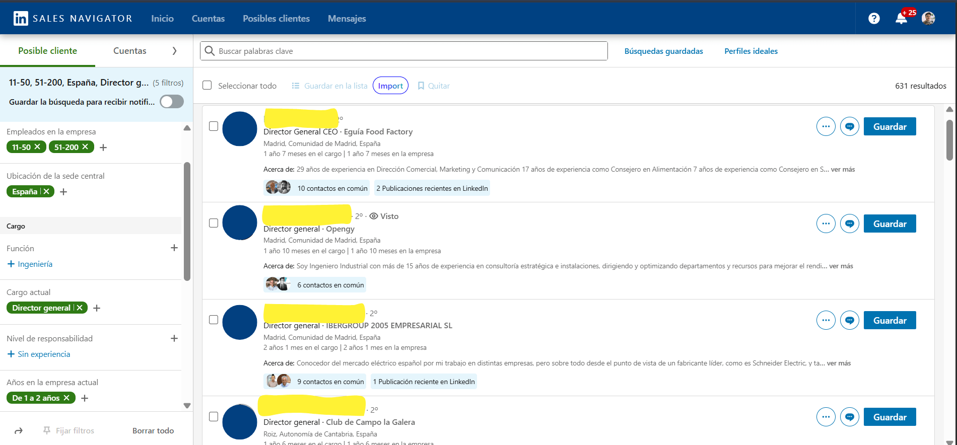 sales navigator ejemplo ejemplo sales navigator